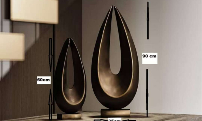 Fiberglass Abstract Sculpture - Exported to Iraq